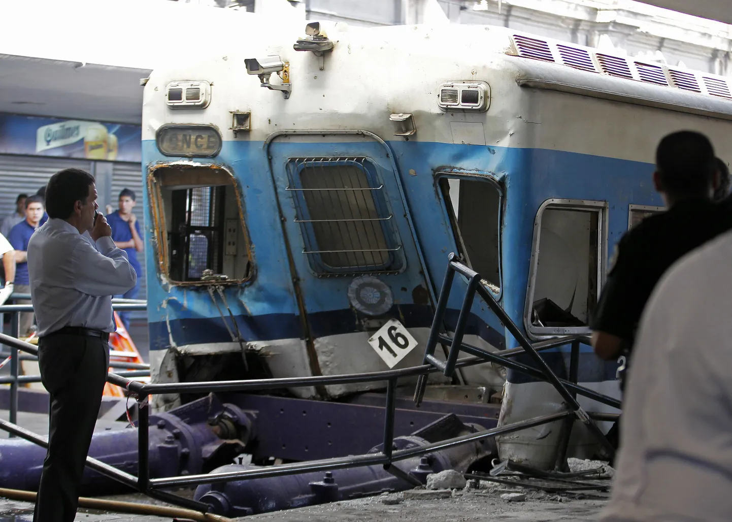 Железнодорожная катастрофа в Аргентине.