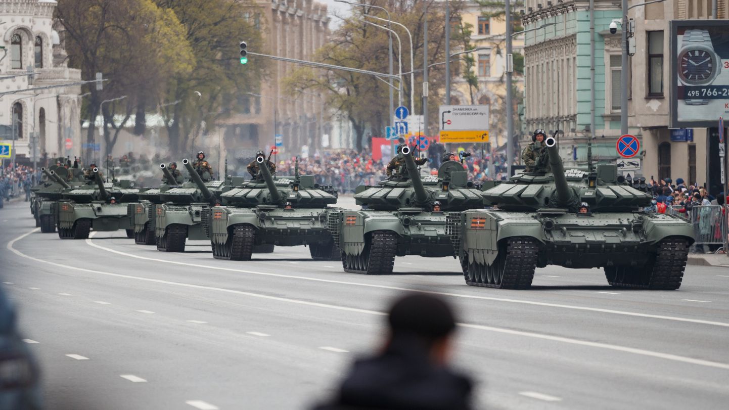 Военный парад в России. Иллюстративное фото
