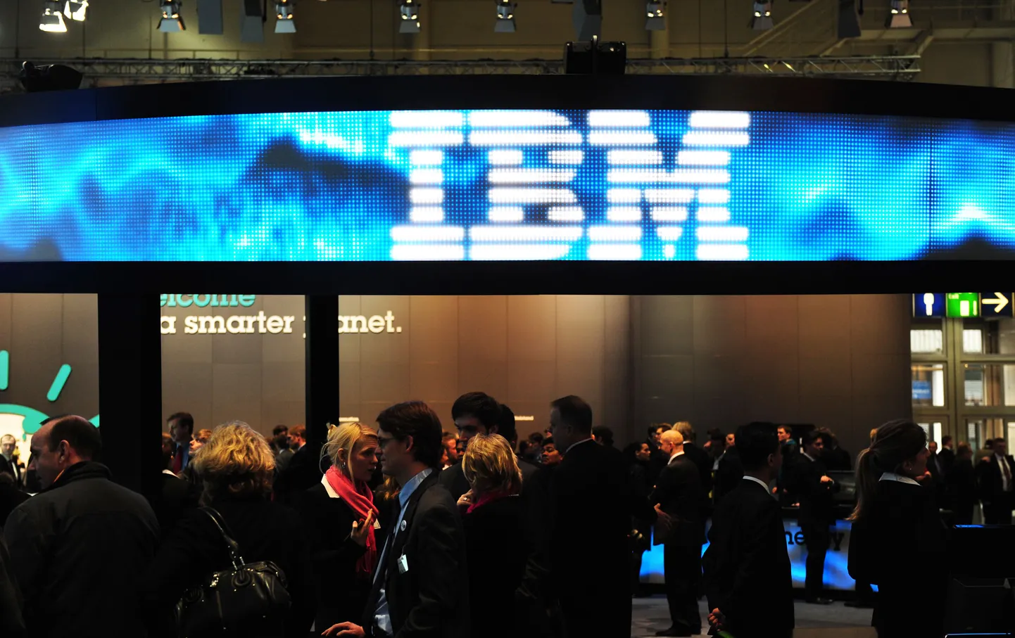 IBMi stend CeBIT IT messil.