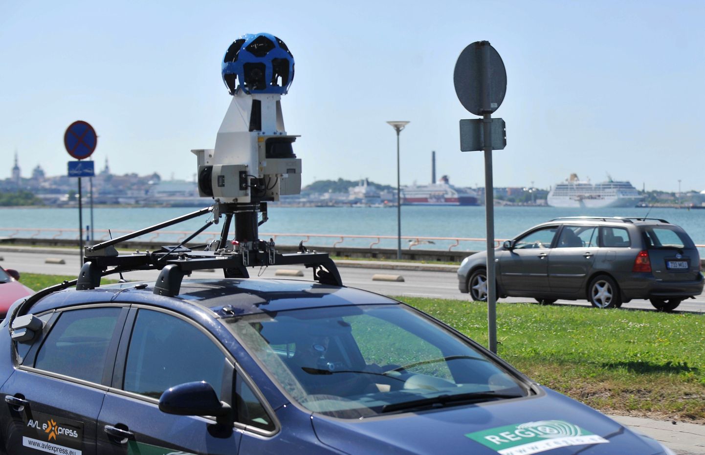 Автомобиль Google Street View на Пирита теэ