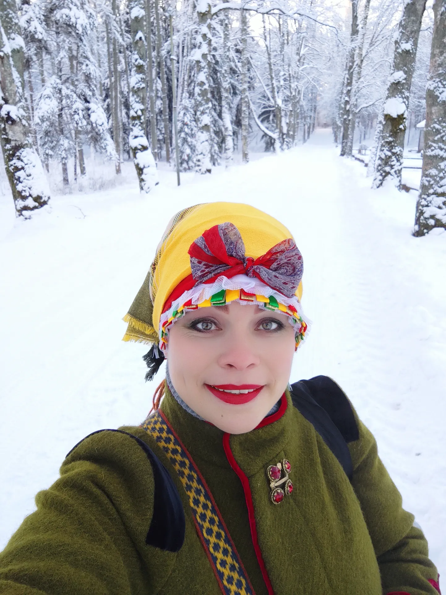 Folkloras aktīviste un latvisko tradīciju kopēja Zelma Skābene.