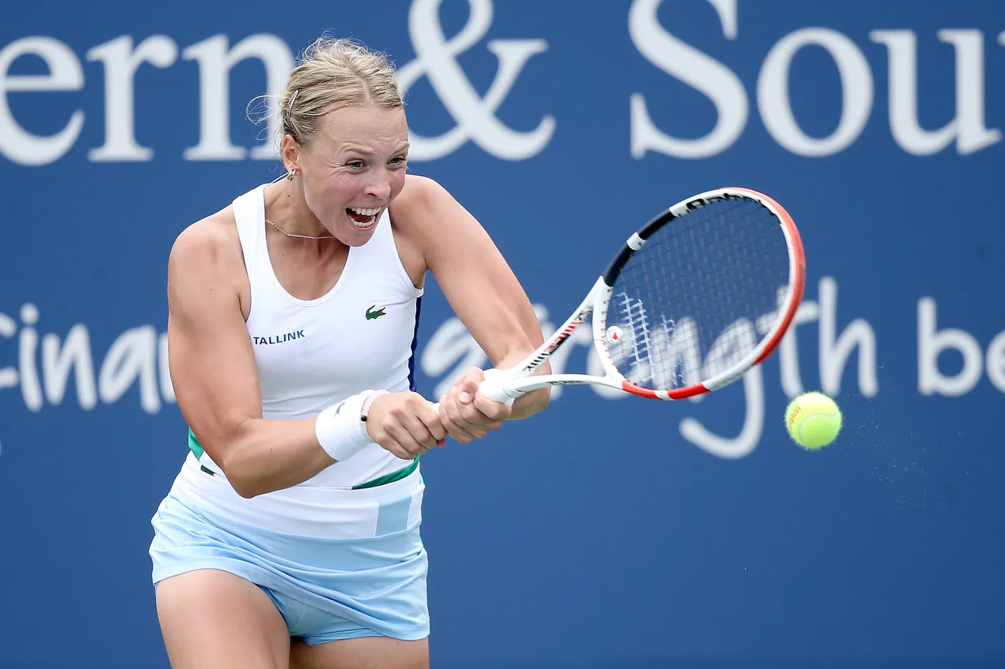 Anett Kontaveit Cincinnati tenniseturniiril.