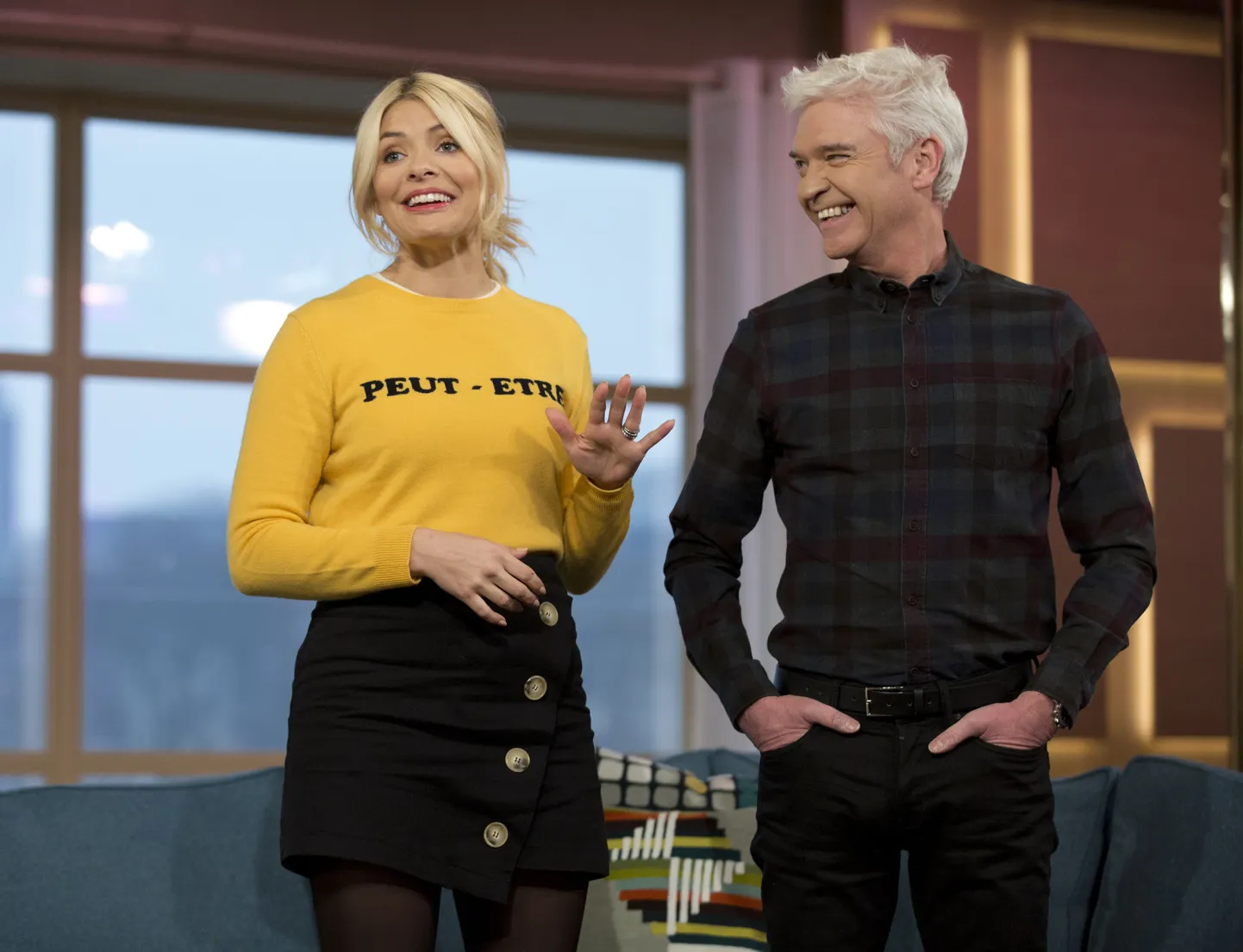 Hommikuprogrammi «This Morning» saatejuhid Holly Willoughby ja Phillip Schofield.