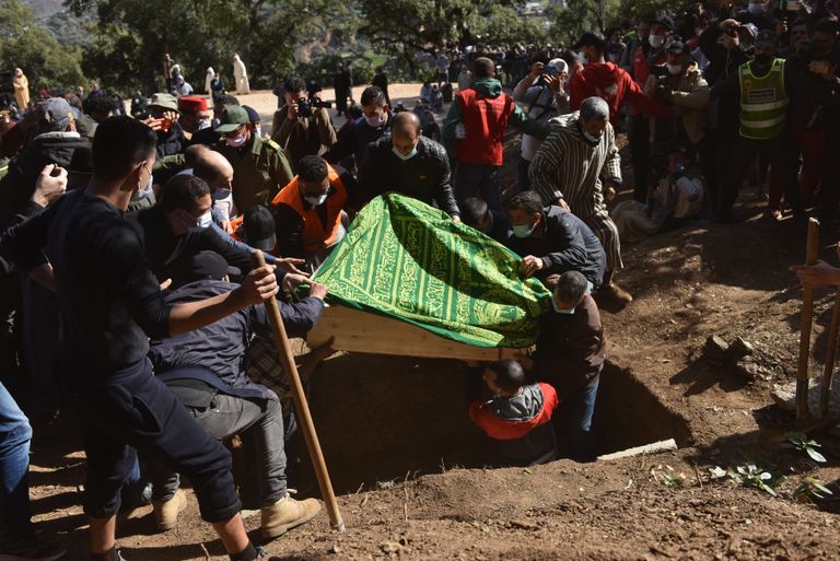 Maroko põhjaosas Chefchaouenis maeti 7. veebruaril Rayan Awram, kes oli kukkunud kaevu ja seal surnud