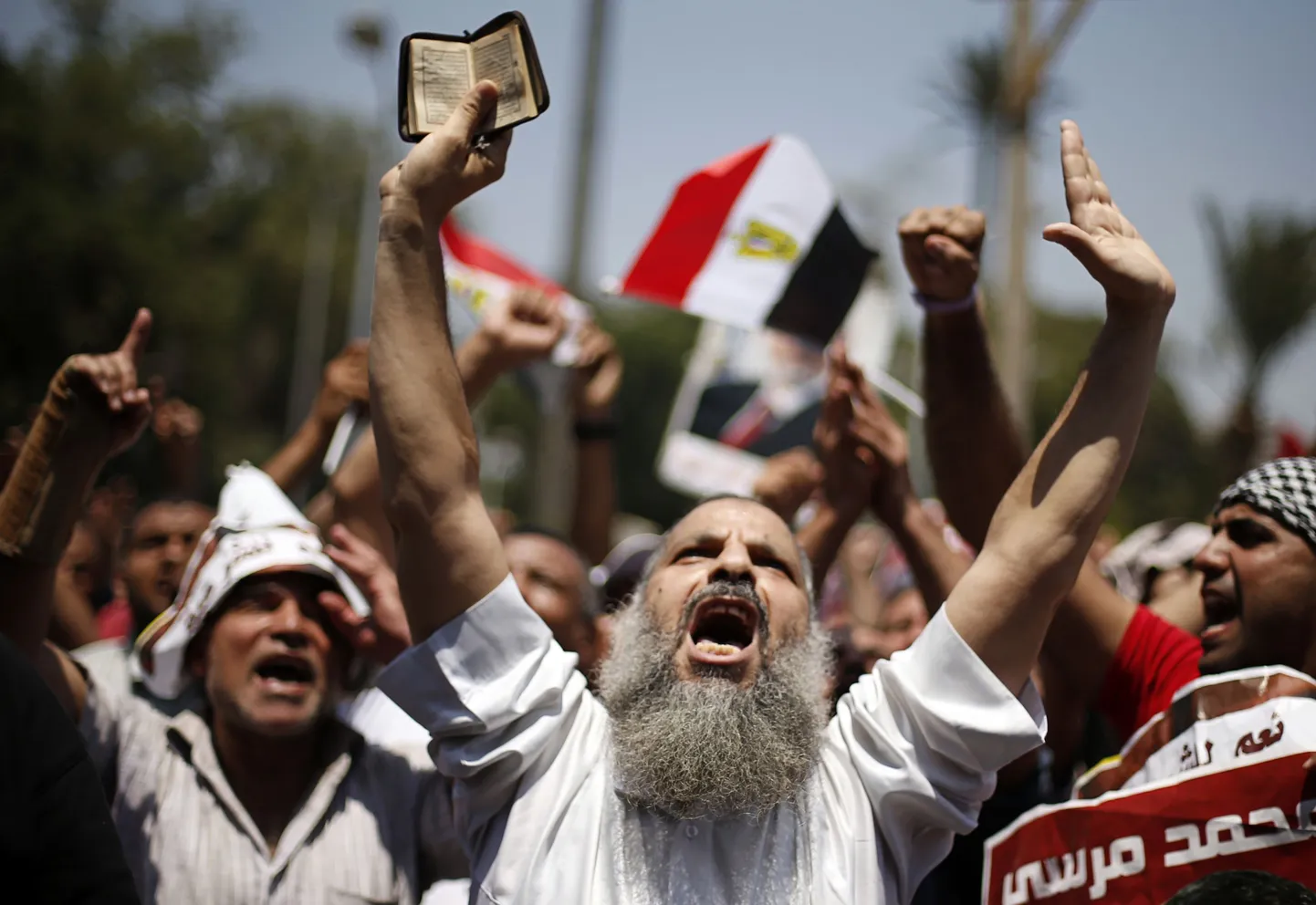 Сторонники Мохаммеда Мурси.
