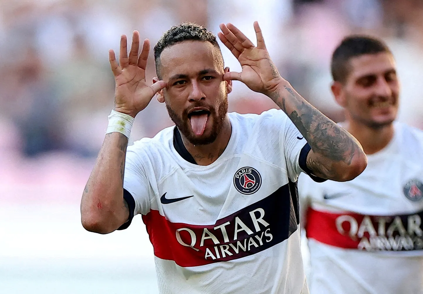 Neymar veel Pariisi Saint-Germaini särgis.