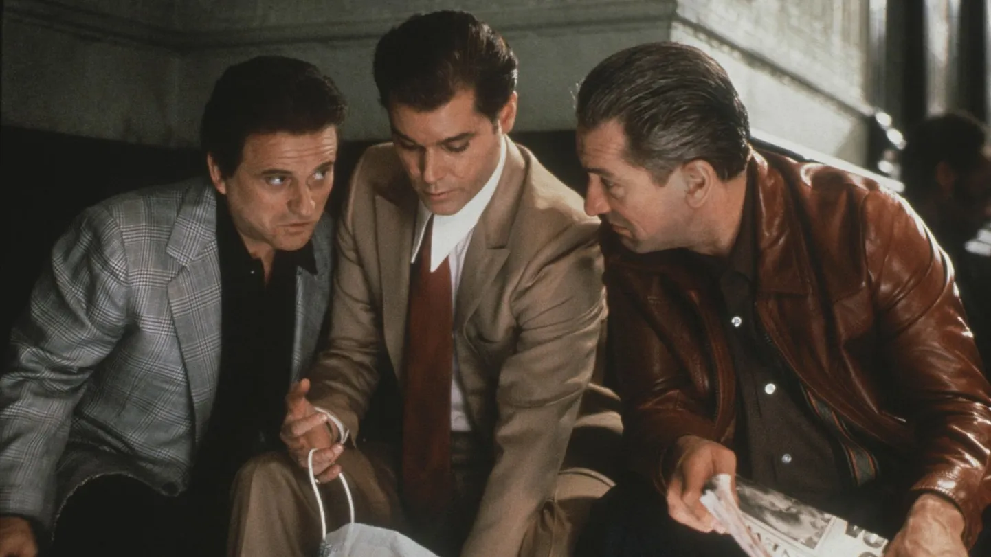 Joe Pesci, Ray Liotta ja Robert De Niro filmis «Omad poisid»