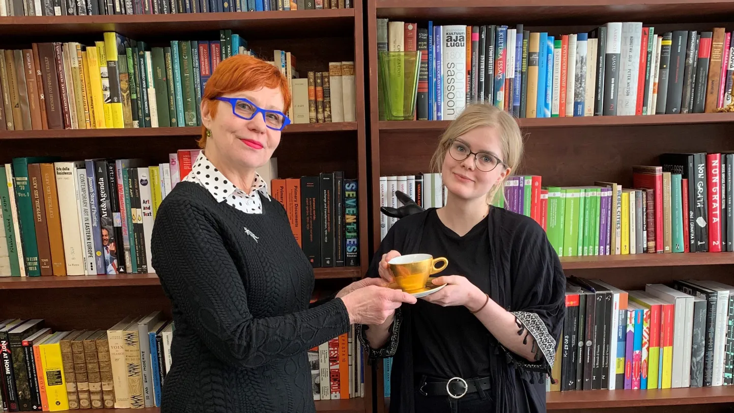 Signe Kivi (vasakul) ja Joanna Hoffmann.