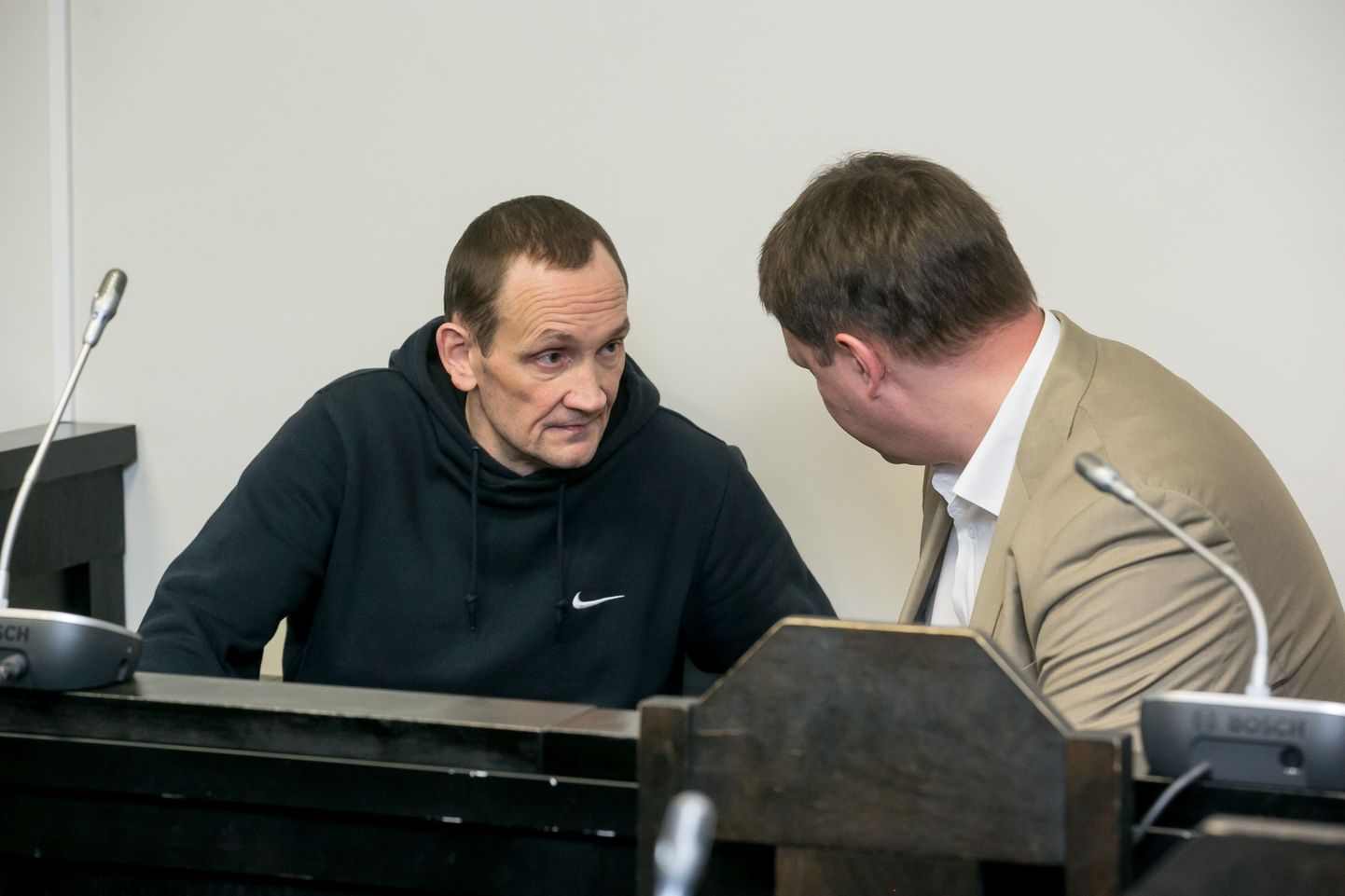 Сергей Григорьев в зале суда 11 марта 2016 года.