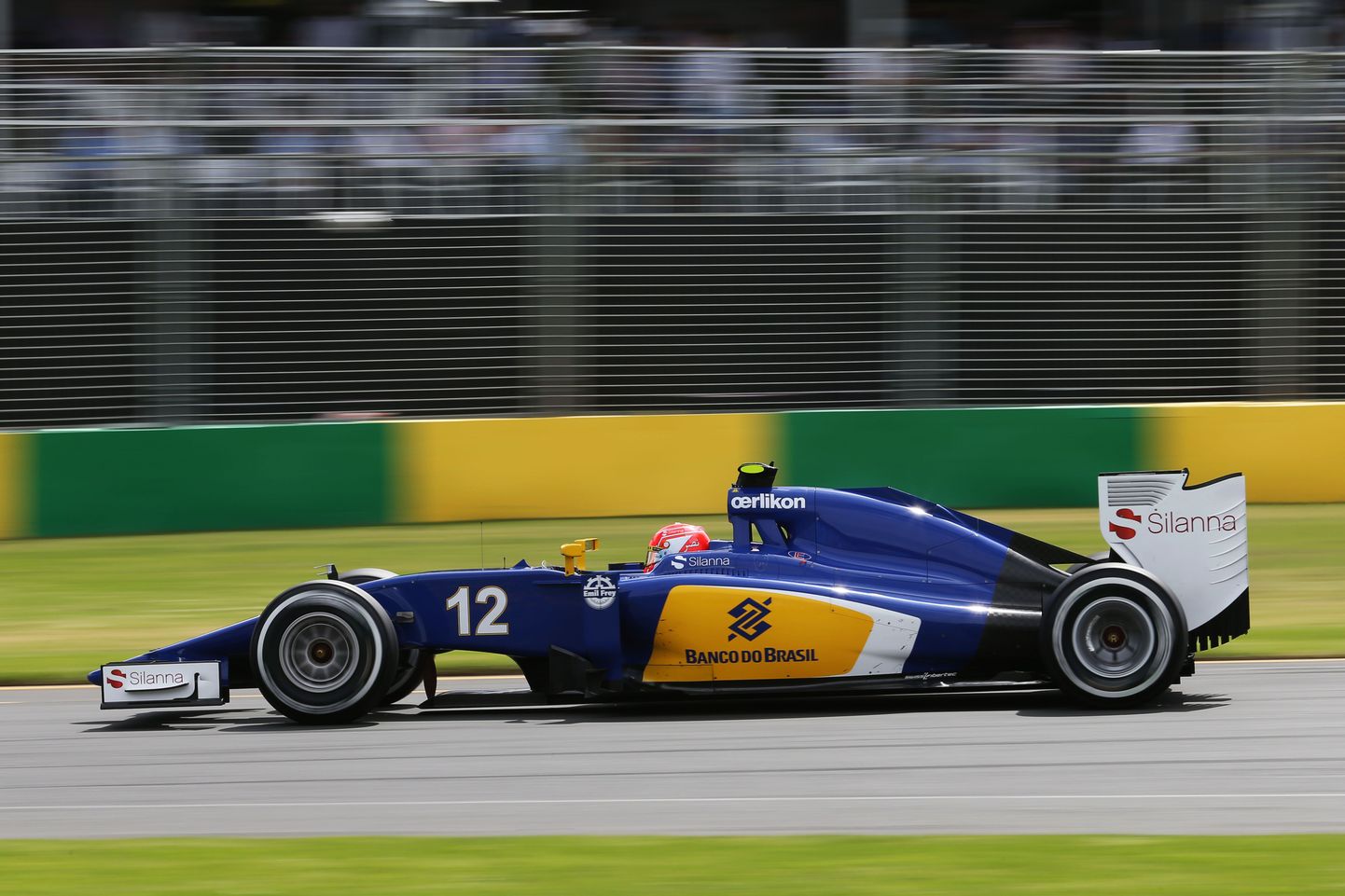 Felipe Nasr vormel-1 hooaja avaetapil Austraalias.