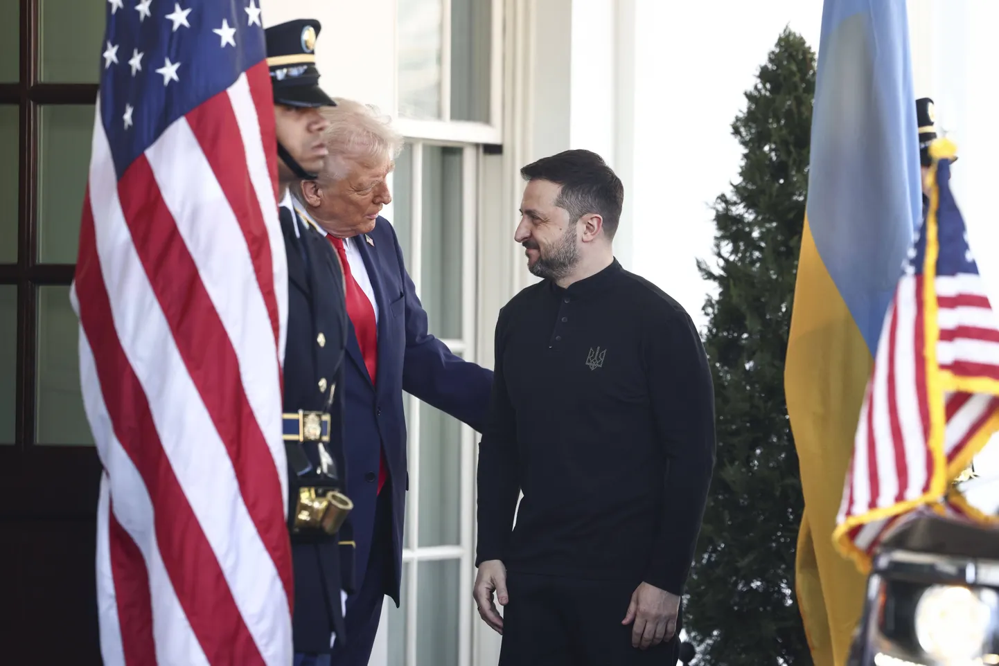 USA president Donald Trump ja Ukraina president Volodõmõr Zelenskõi.