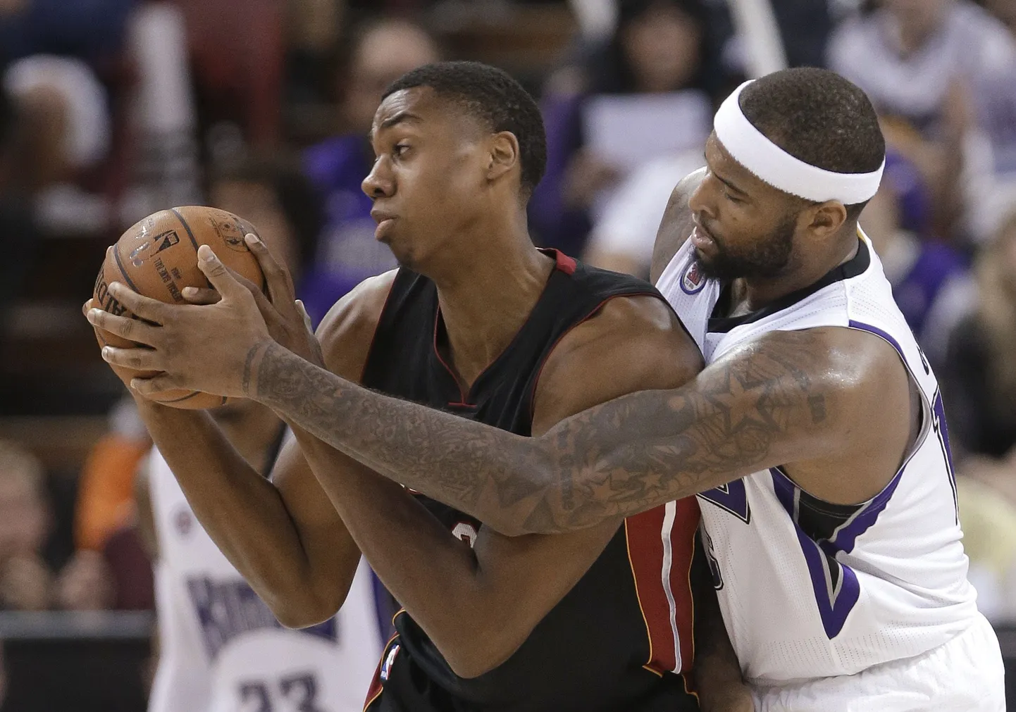 Hassan Whiteside (vasakul).
