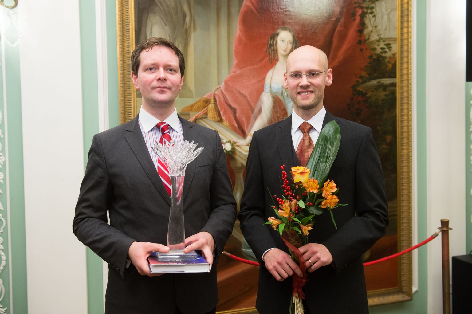 SAPTKi juhid Markus Järvi (vasakul) ja Varro Vooglaid.