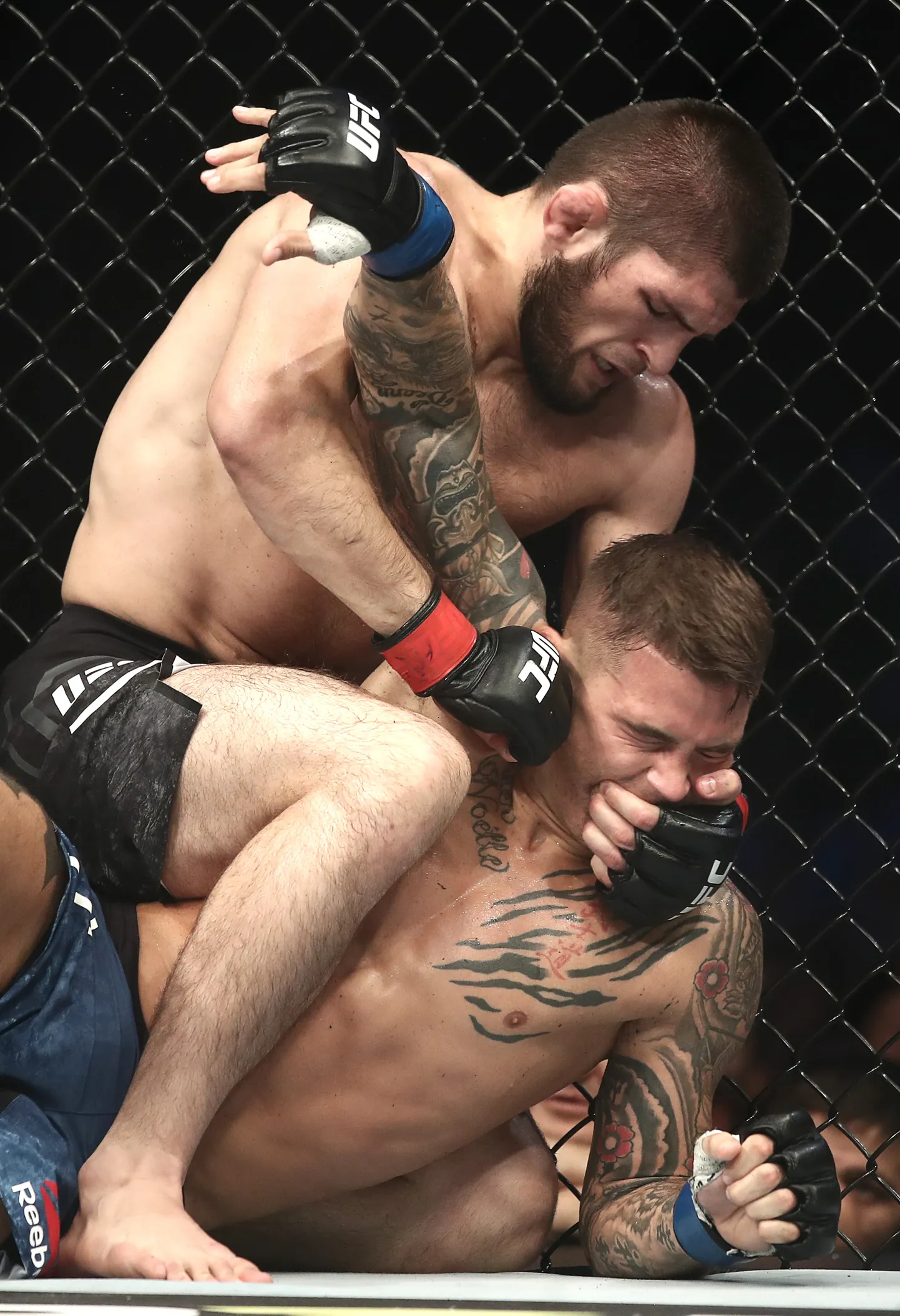 Habib Nurmagomedov matšis Dustin Poirieriga.