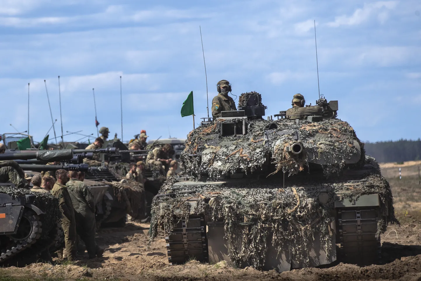 Bundeswehri sõdurid Leedus.