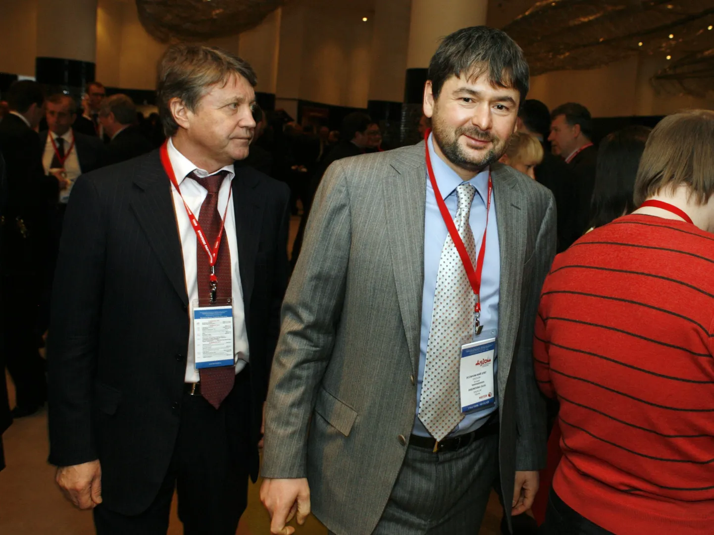 Олег Осиновский на межлдународной железнодорожной конференции "Стратегичечесое партнерство", которую РЖД провели в Таллинне в феврале этого года.