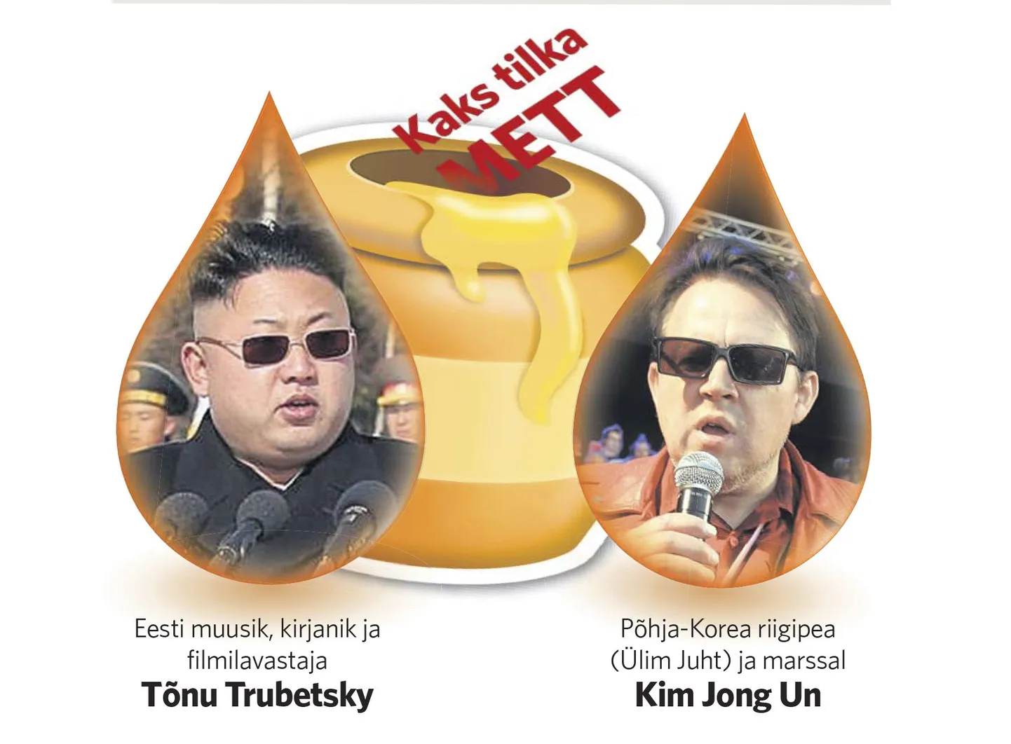 Tõnu Trubetsky ja Kim Jong Un.