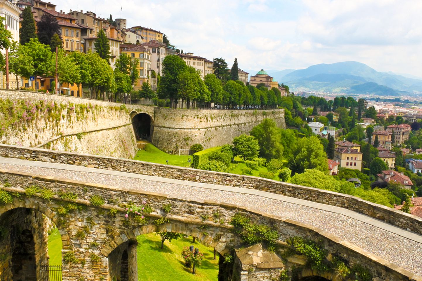 Bergamo linn Itaalias.