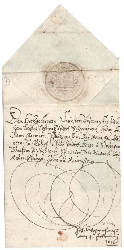 Gustav Adolf II isiklik kiri 1616. aastal ehk ajal, mil ta Tartusse ülikooli asutamise peale sugugi ei mõelnud.