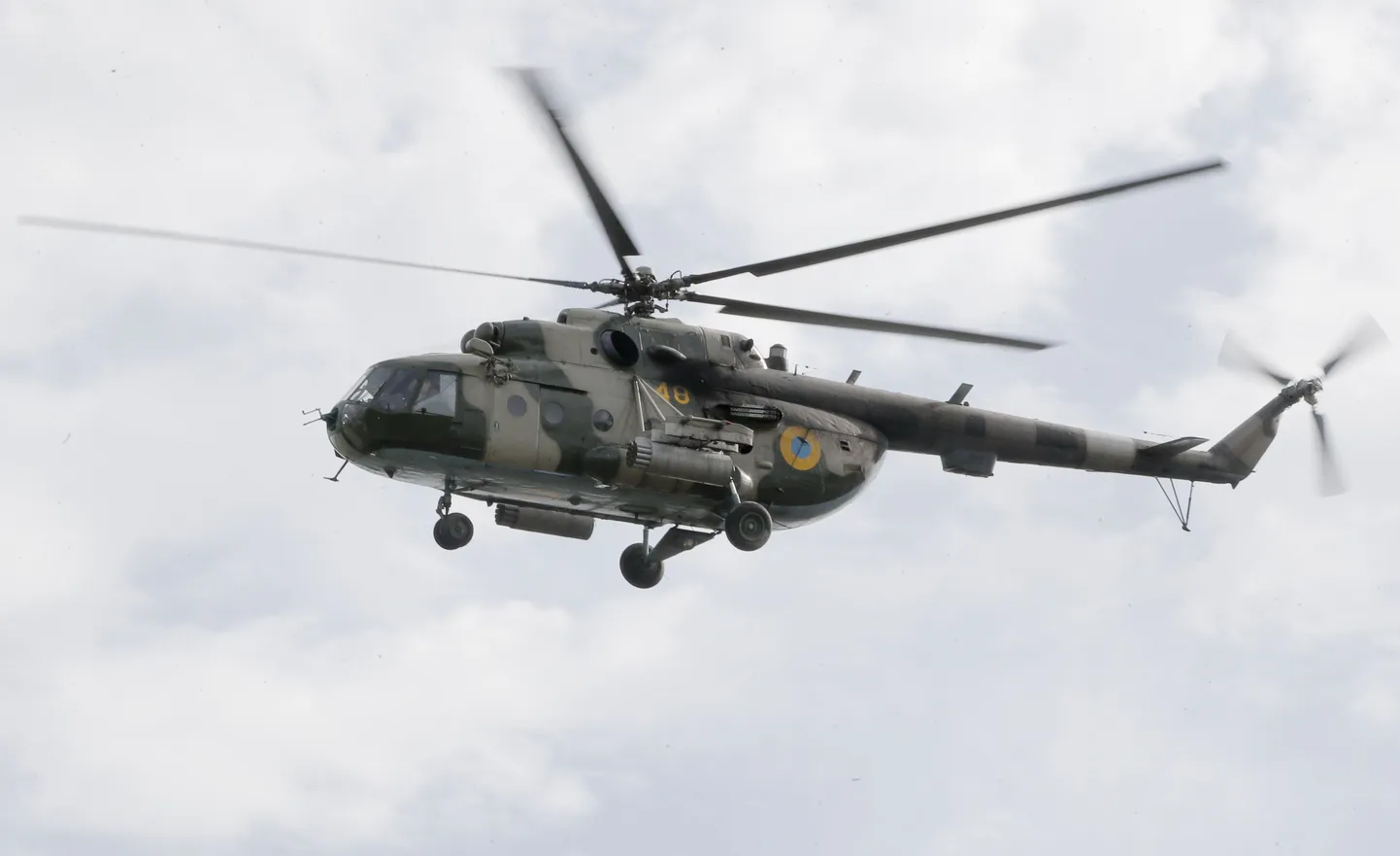 Вертолет украинской армии. Иллюстративный снимок.