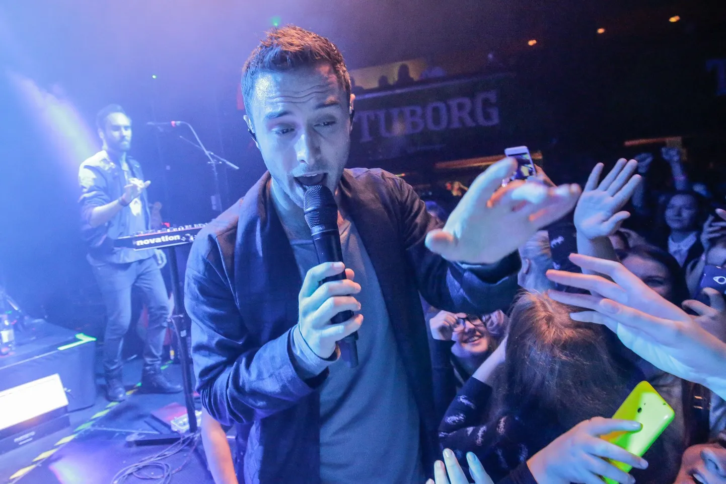 Måns Zelmerlöw ja Aminata Savadogo kontsert Factorys