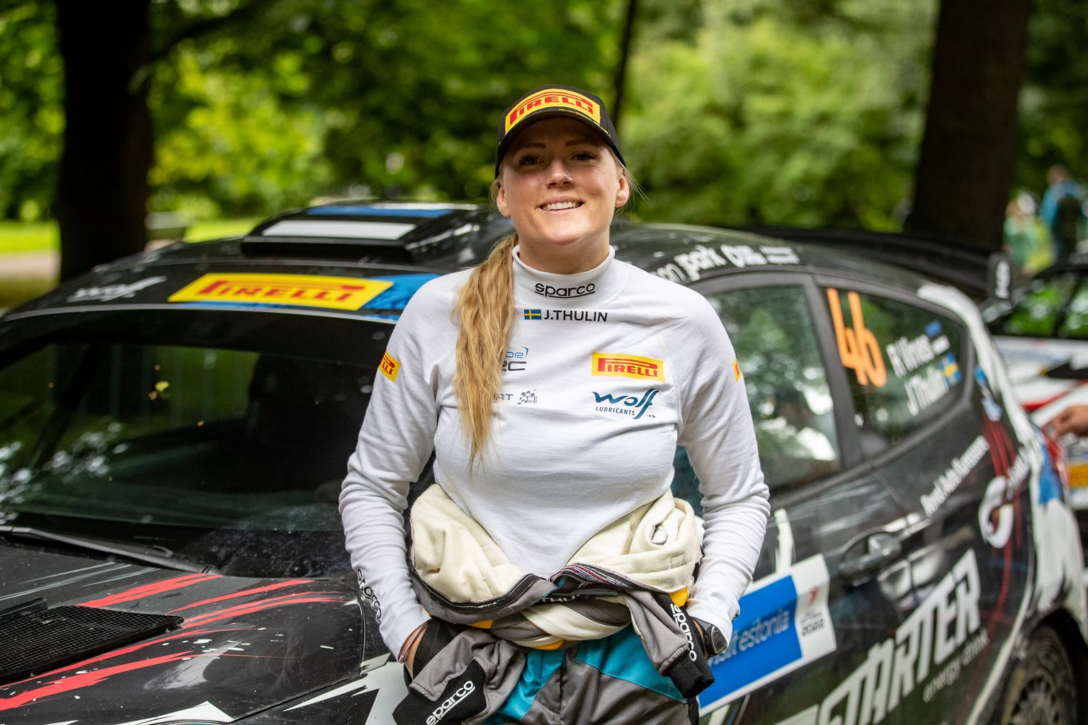 Junior WRC-sarja sõitja Robert Virvese kaardilugeja Julia Thulin tahab tulevikus end proovile panna WRC-klassis ehk Rally1-autodel.