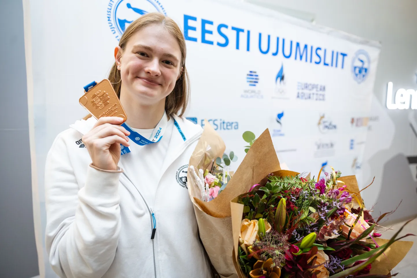Eneli Jefimova detsembris lühiraja MMil võidetud pronksmedaliga.