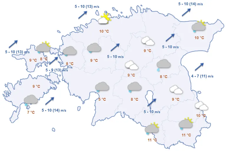 Ilm teisipäeval