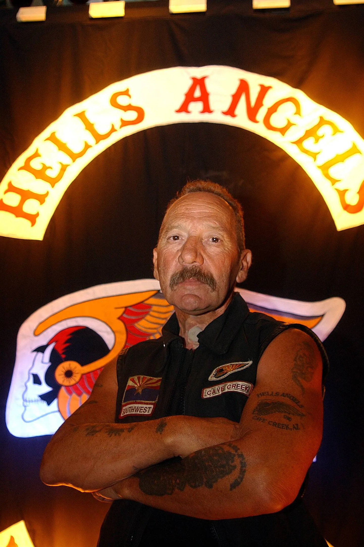 Põrguinglite asutajaliige Sonny Barger 2002. aastal.