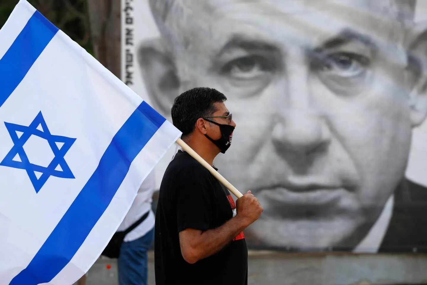 Peaministri Benyamin Netanyahu anneksioonikava tõi protestijad tänavatele Tel Avivis ja Läänekaldal. 