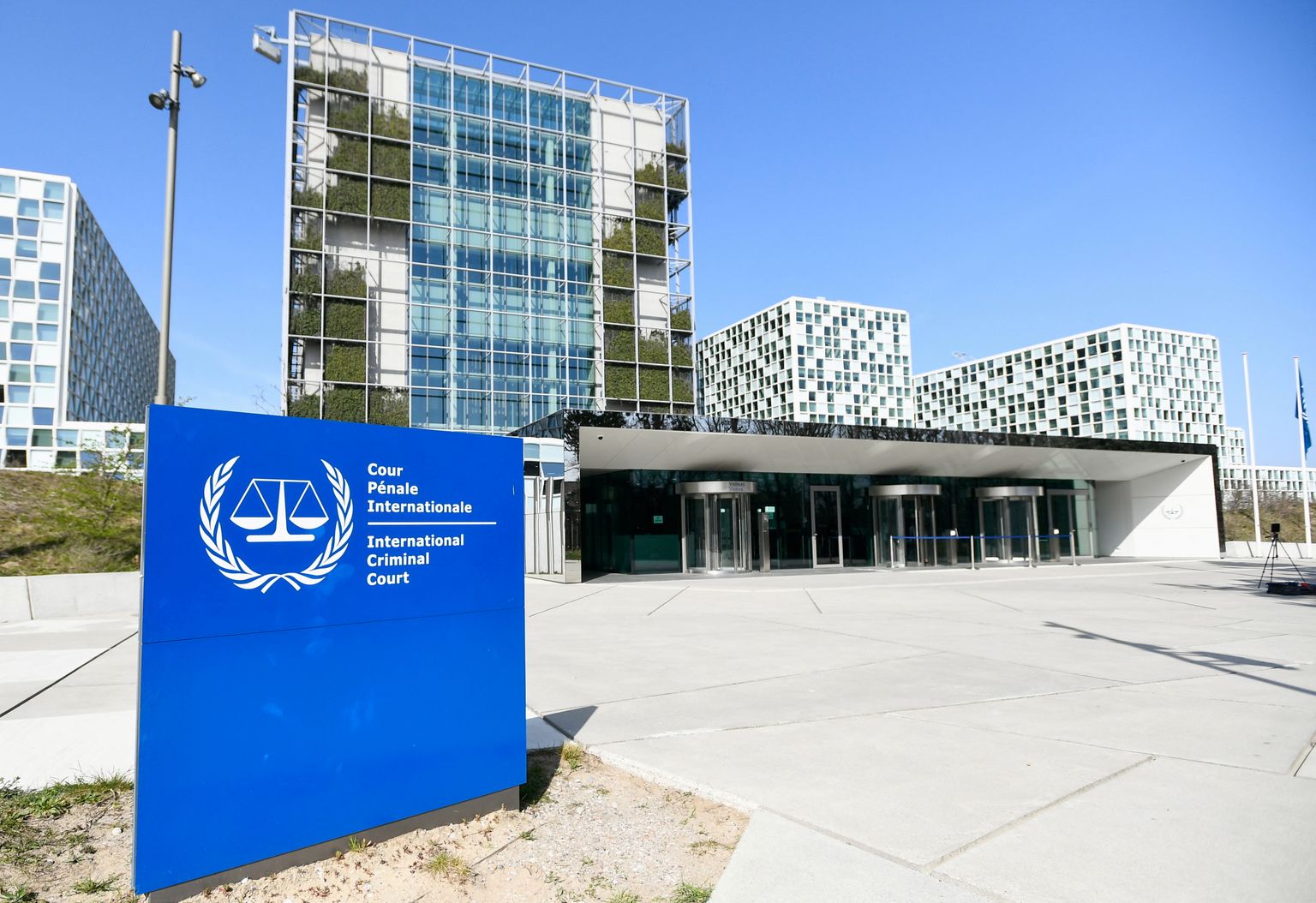 Hollandis Haagis asuv Rahvusvaheline Kriminaalkohus (ICC) 31. märts 2021.