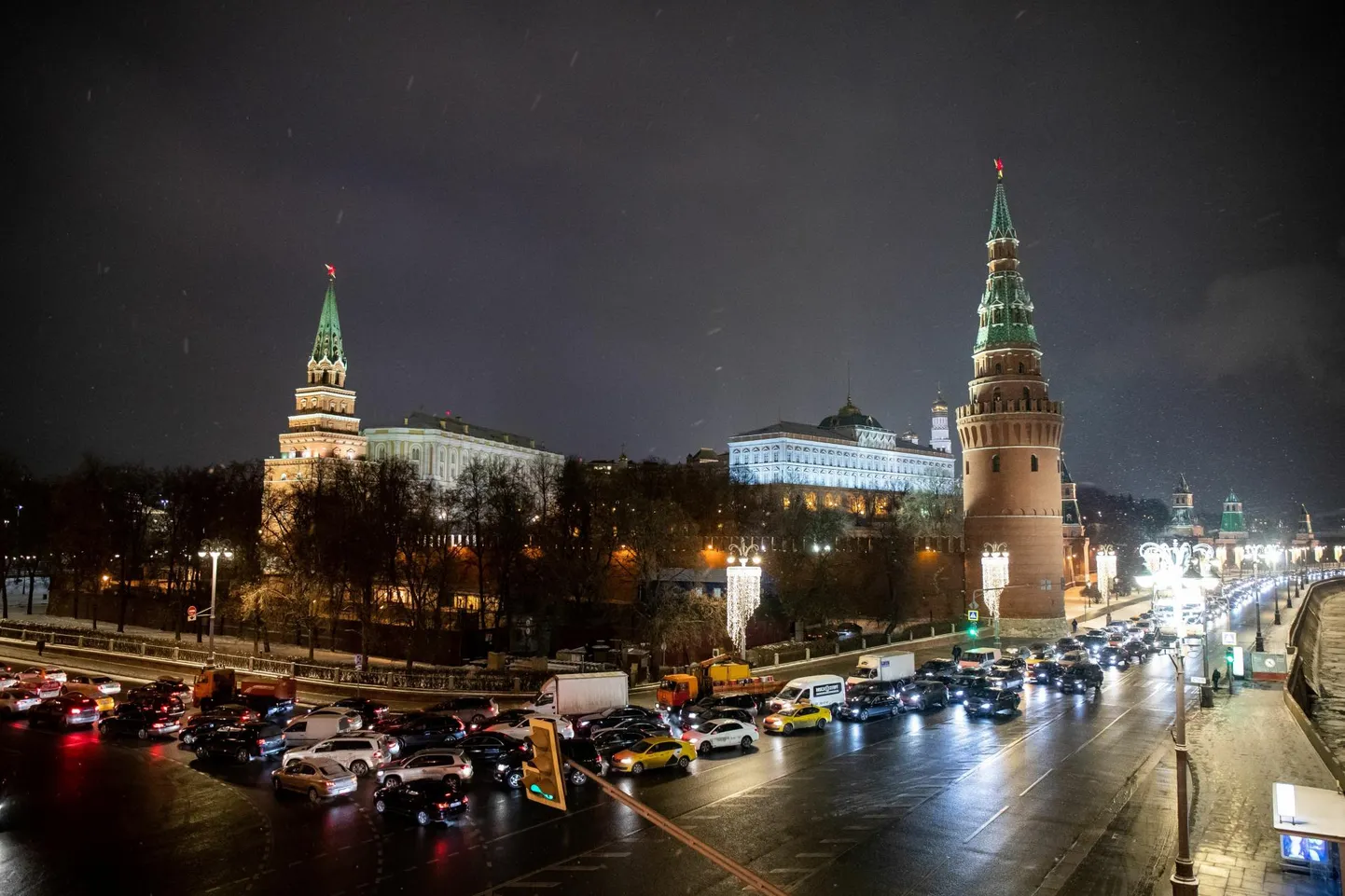 Moskva. Kreml ja Moskva jõgi.