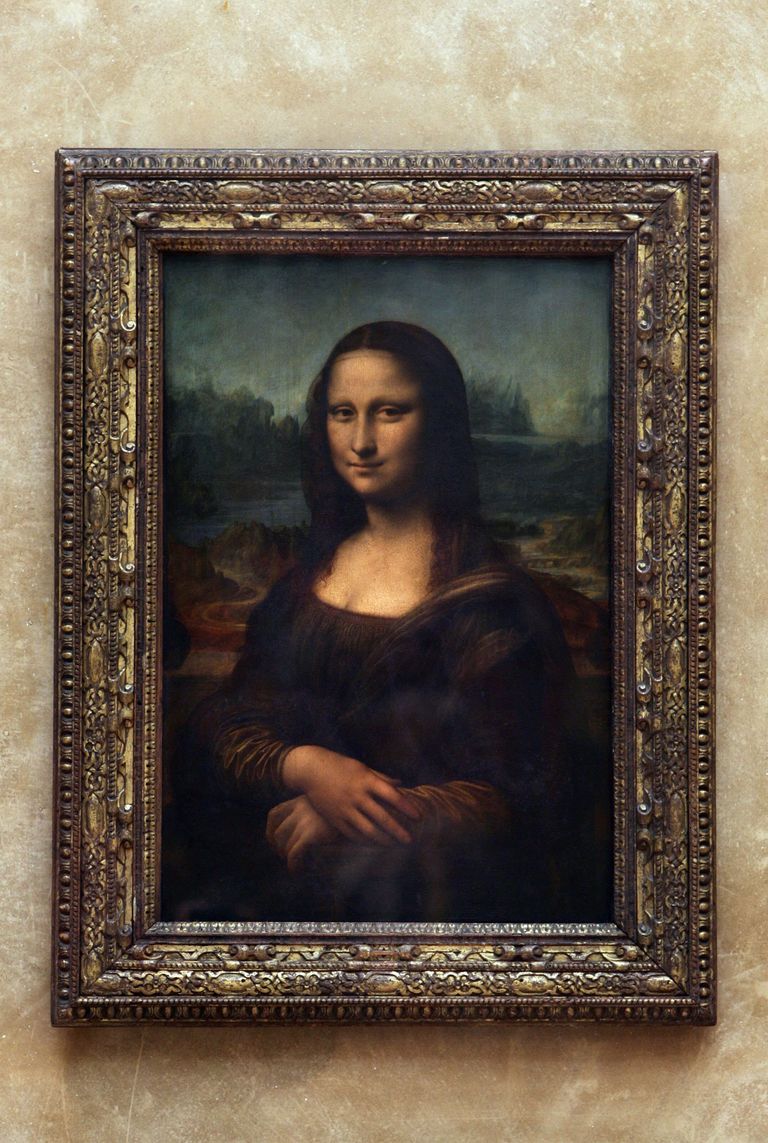 Leonardo da Vinci maal «Mona Lisa»