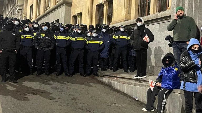 Демонстрации в Тбилиси