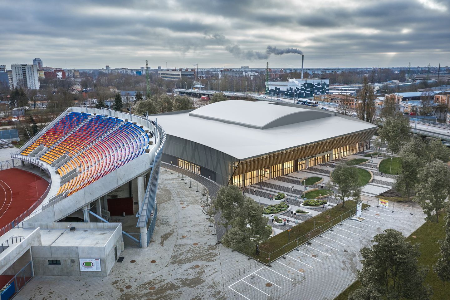 "Daugavas" stadiona ledus halles projekts