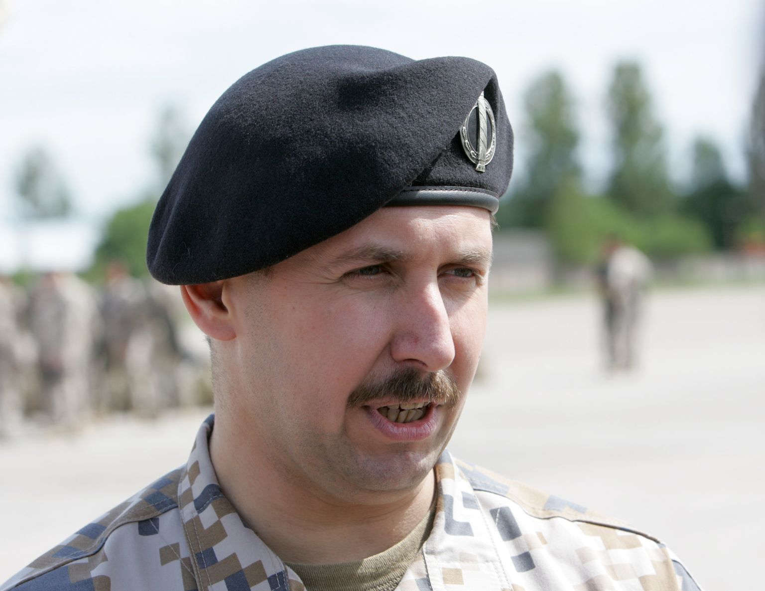 Bijušais Latvijas NBS Sauszemes spēku komandieris, atvaļināts pulkvedis Igors Rajevs.