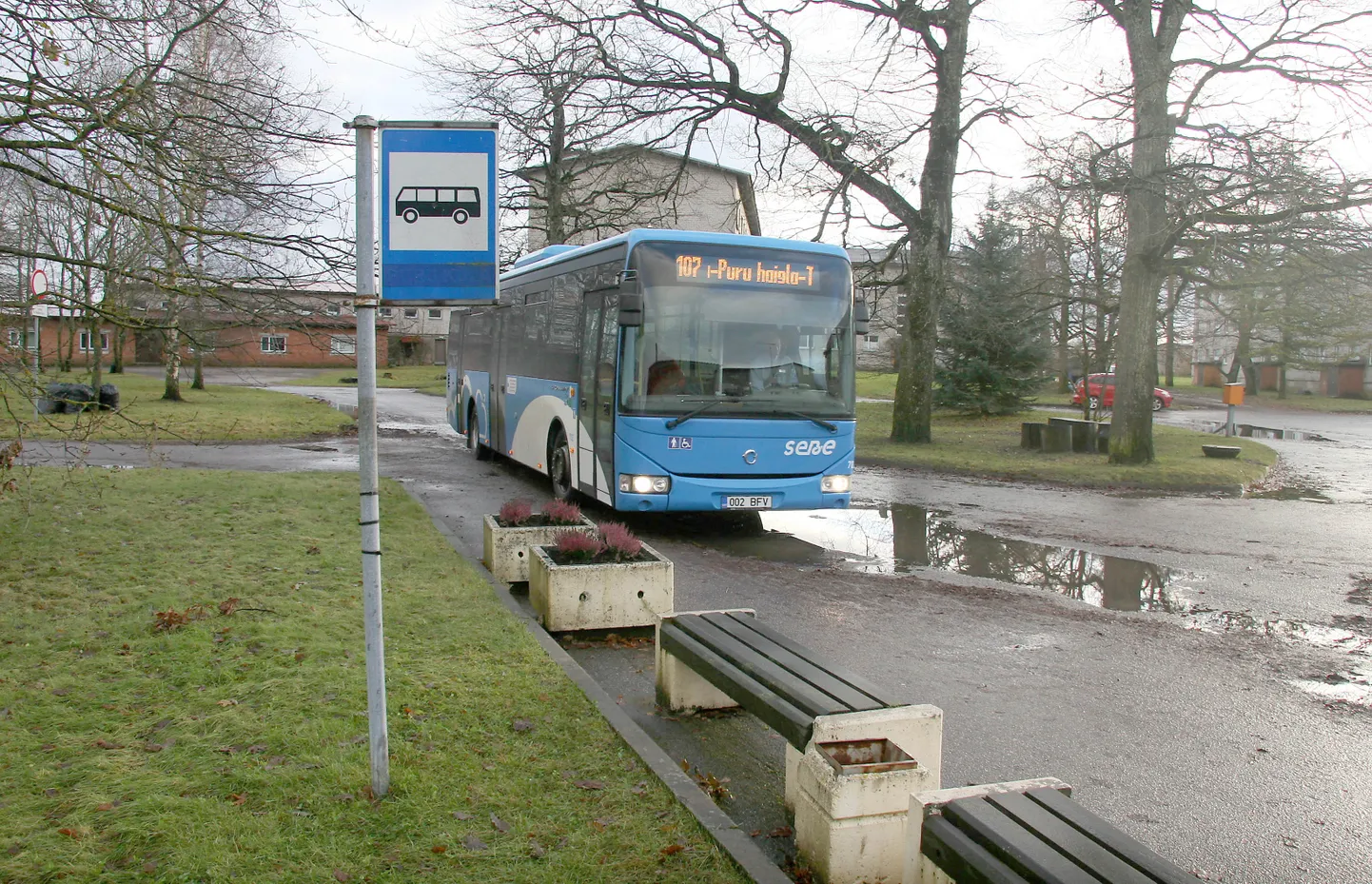 Juulist alatest 107. buss enam Tammikust edasi ei sõida.