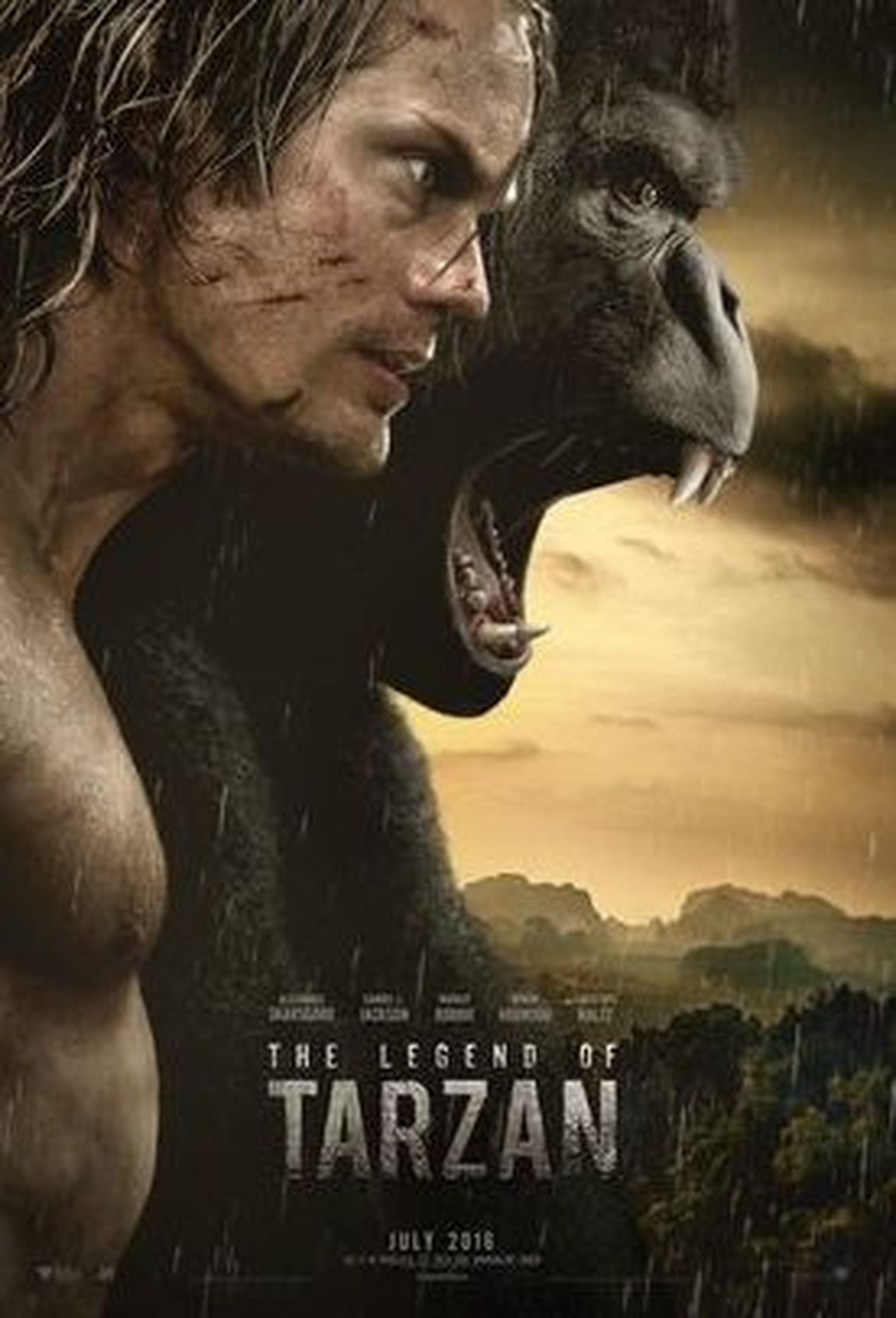 Filmi «The Legend of Tarzan» reklaamplakat