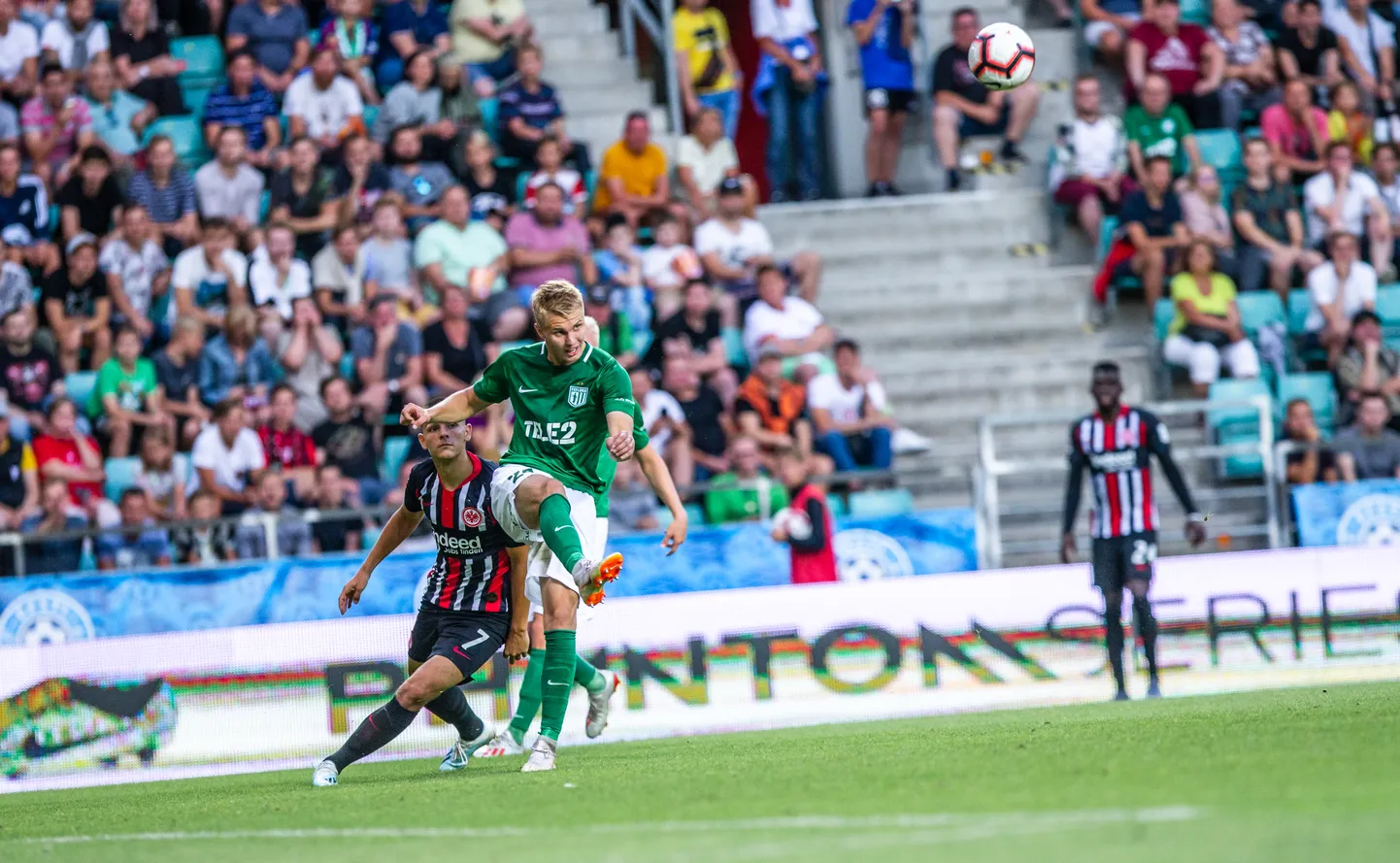 Tallinna FC Flora vs Frankfurti Eintracht.