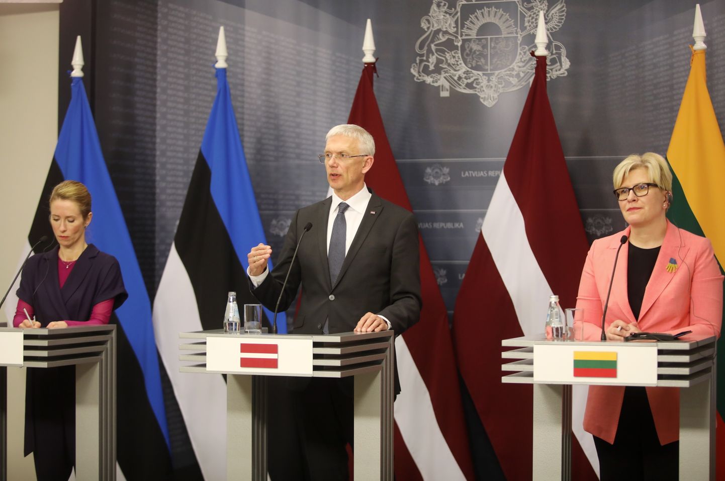Премьер-министры стран Балтии