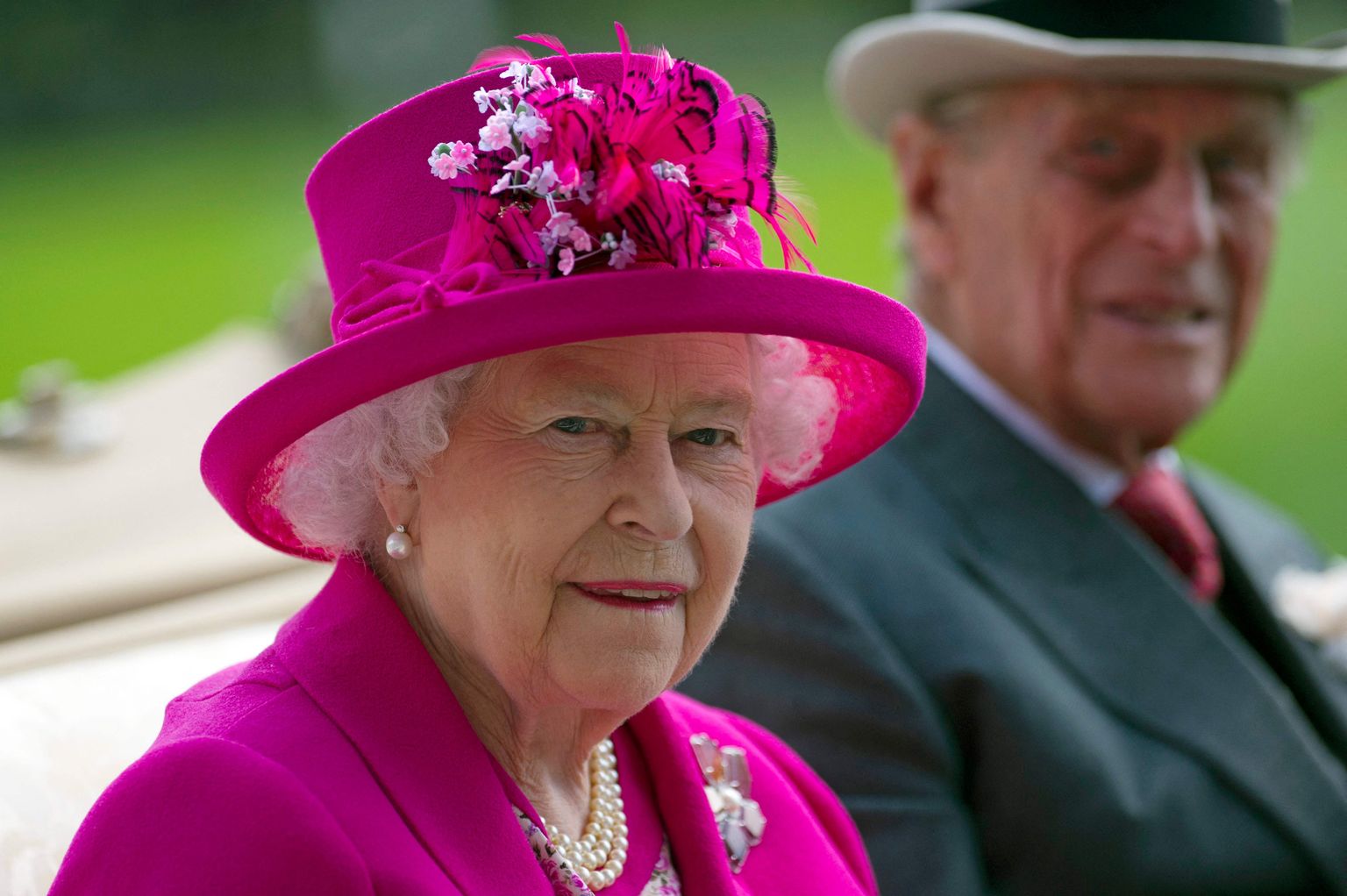 Kuninganna Elizabeth II ja tema abikaasa prints Philip 2014. aastal.