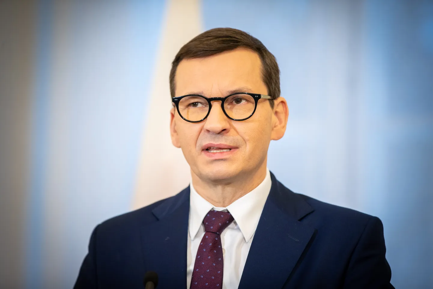 Poola peaminister Mateusz Morawiecki.