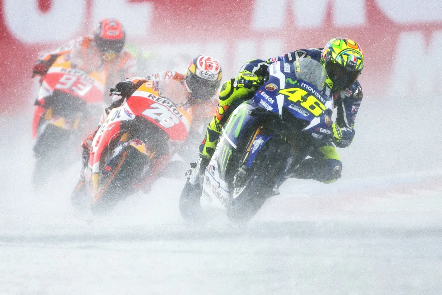 Valentino Rossi rõõm esikohast jäi Asseni etapil lühikeseks.