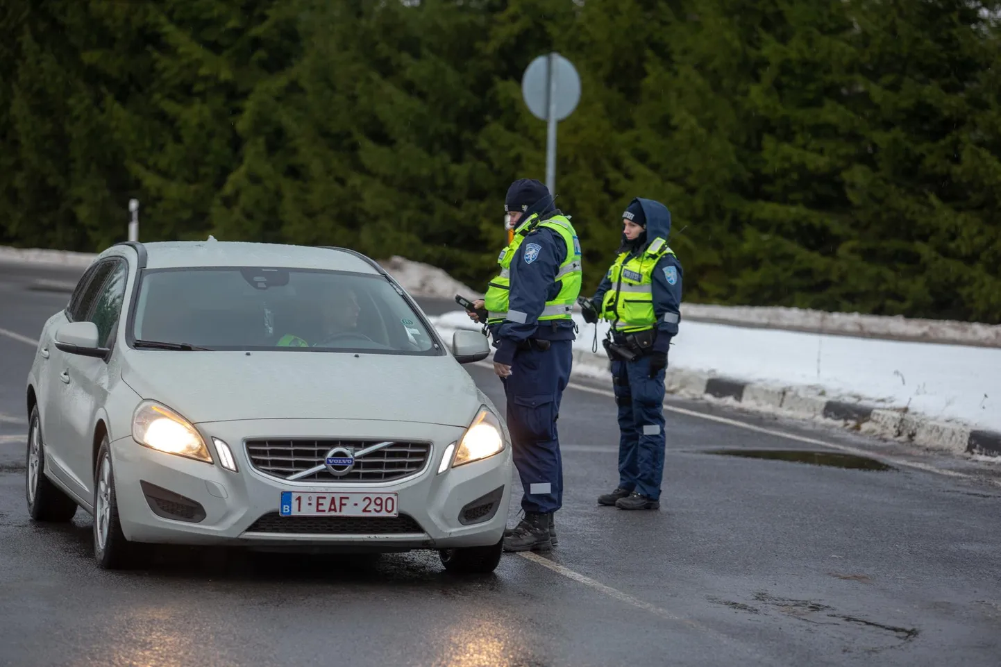 Politseireid "kõik puhuvad".