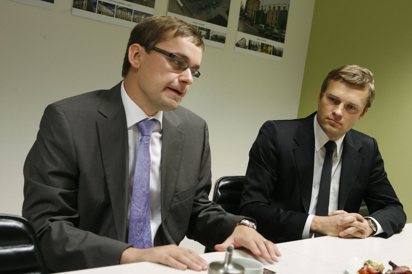 Viljar Arakas (vasakul) ja Kristjan Lepik.