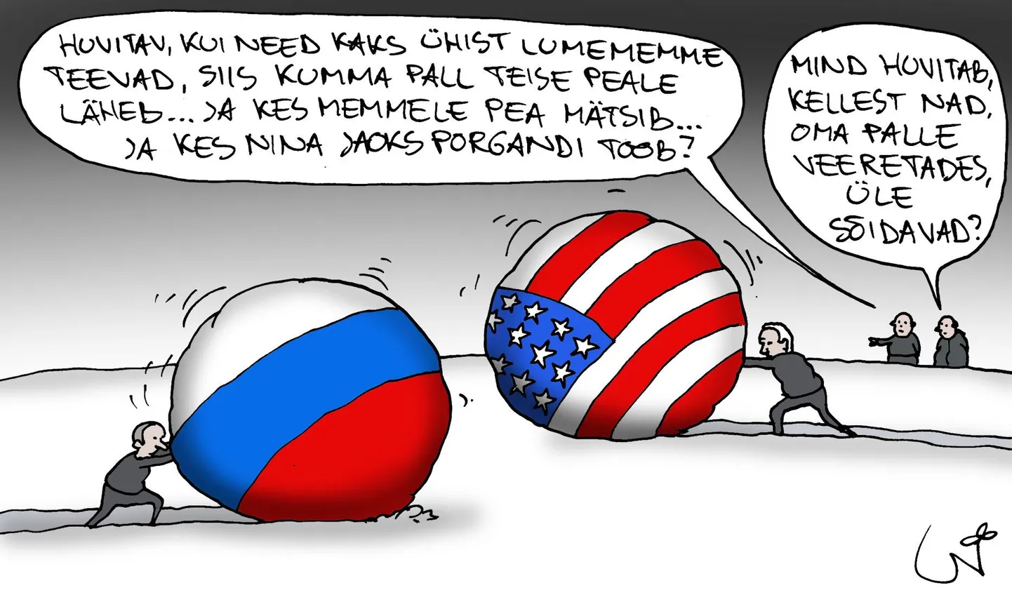 Urmas Nemvalts joonistab.