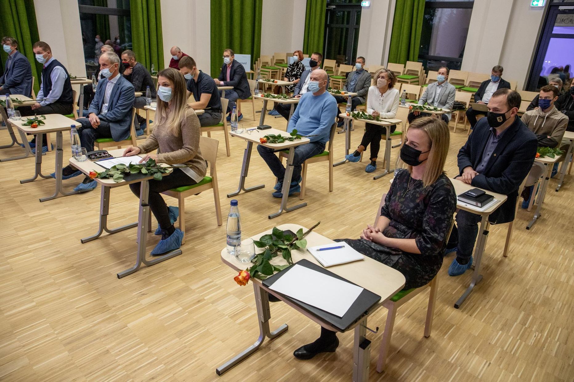 Avaistungil valiti Häädemeeste vallavolikogu esimees ja aseesimees.