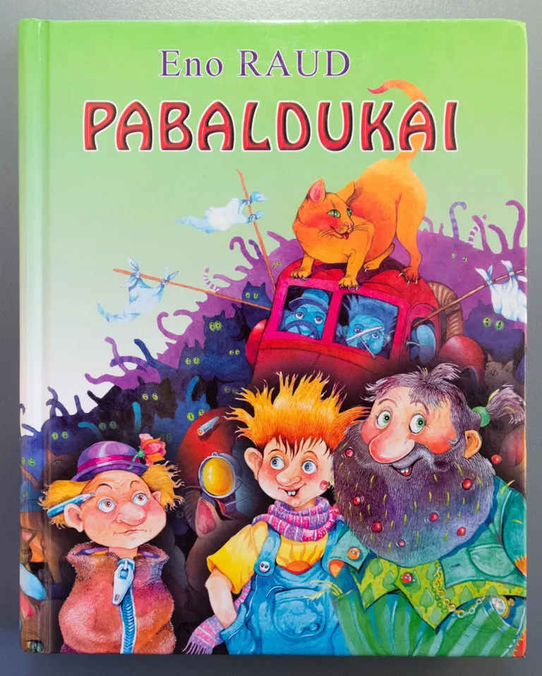 Eno Raud «Pabaldukai» (Naksitrallid, I ja II raamat) Leedu 1998 Algė Varnaitė