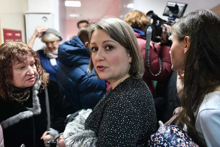 Taanlasest Jehoova tunnistaja Dennis Christenseni abikaasa Irina kohtus.
