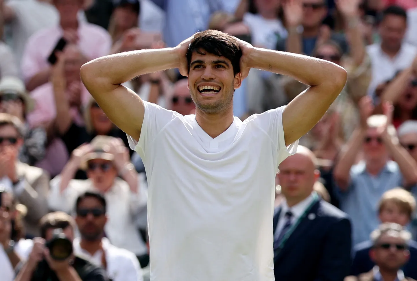 Eelmisel aastal krooniti Wimbledoni võitjaks hispaanlane Carlos Alcaraz.